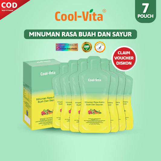 [3 Hari] Coolvita Minuman Rasa Buah dan Sayuran - 1 Box