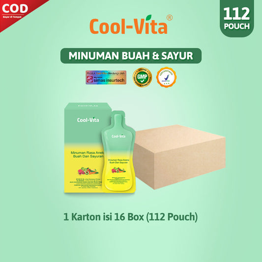 Wholesale RTD Minuman Rasa Buah dan Sayur 1 Dus isi 16 Box