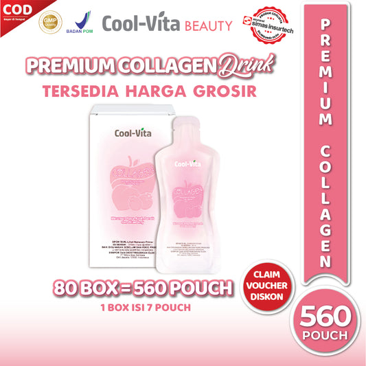 Wholesale RTD Premium Collagen 5 Dus isi 80 Box