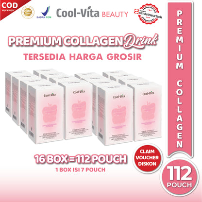 Wholesale RTD Premium Collagen 1 Dus isi 16 Box