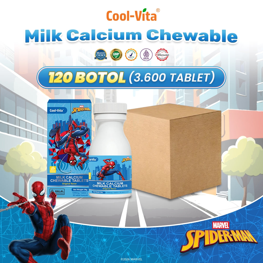 IP Wholesale Chewable Calcium 1 Dus isi 120 pcs